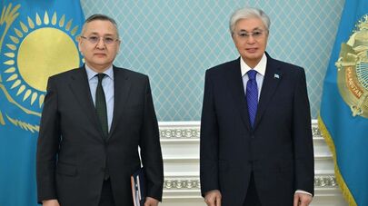 Касым-Жомарт Токаев и Таалатбек Масадыков