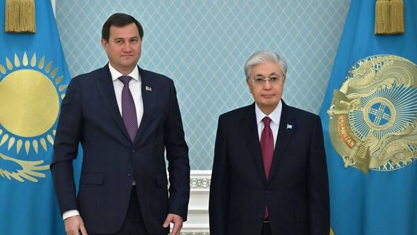 Касым-Жомарт Токаев принял министра иностранных дел Беларуси Максима Рыженкова - Sputnik Казахстан