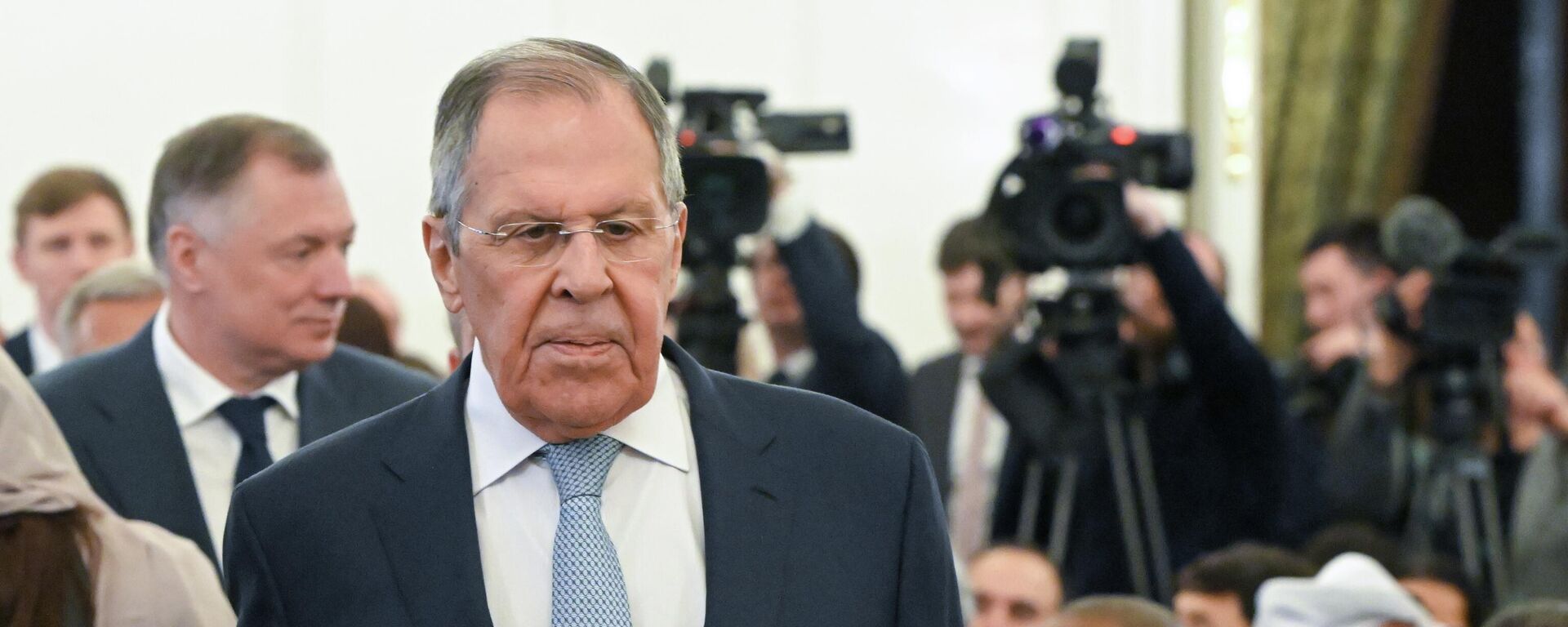 Министр иностранных дел России Сергей Лавров Министр иностранных дел России Сергей Лавров - Sputnik Казахстан, 1920, 23.06.2026