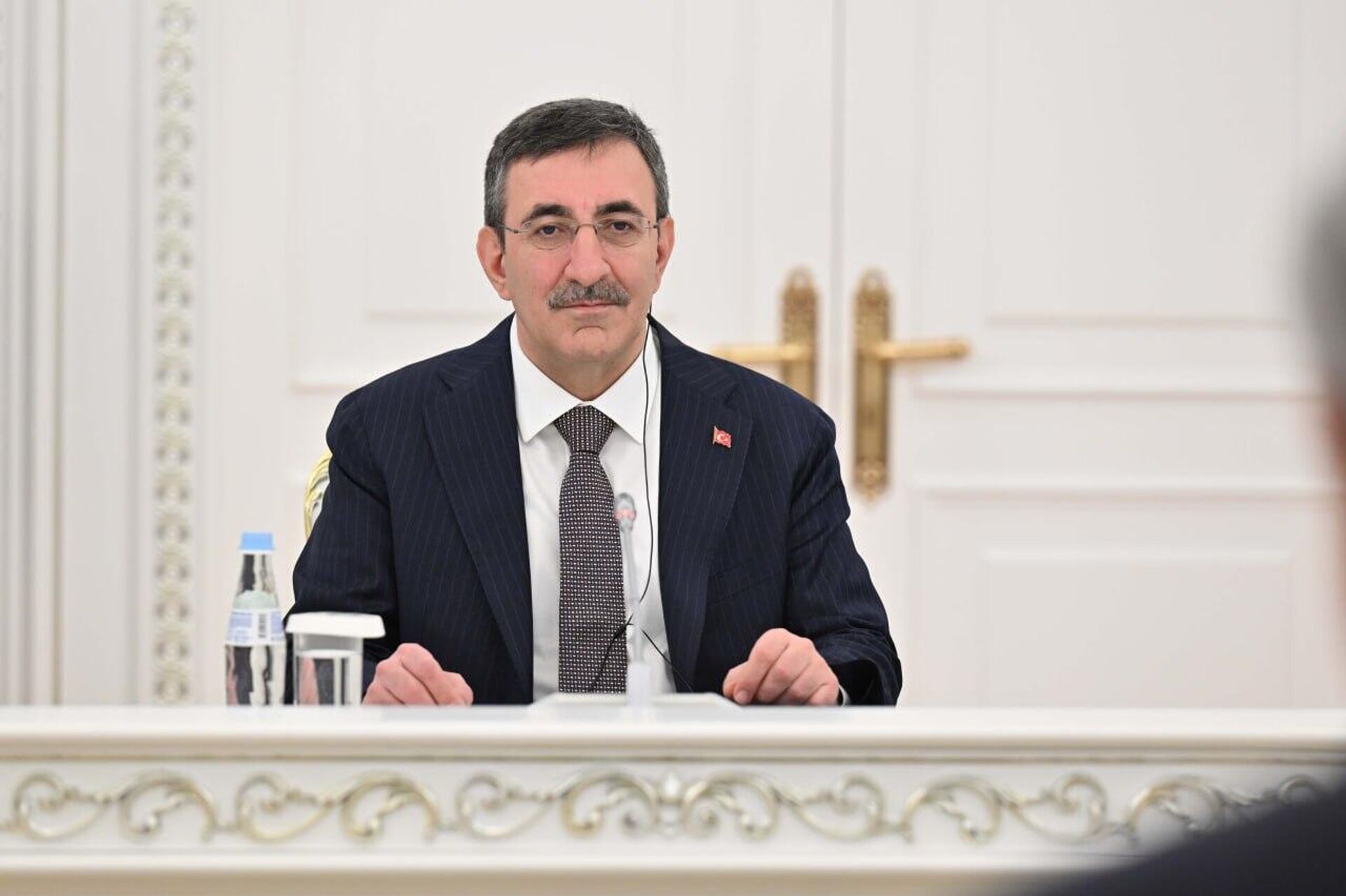  Вице-президент Турции Джевдет Йылмаз и Касым-Жомарт Токаев провели встречу в Акорде - Sputnik Казахстан, 1920, 15.04.2026