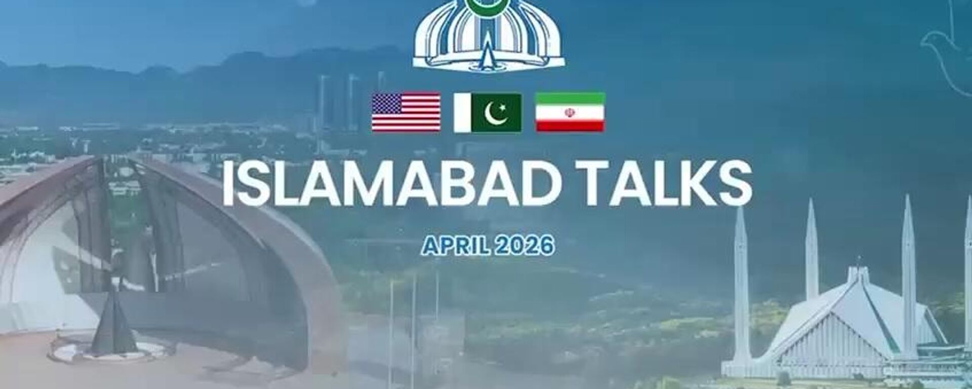 Логотип переговоров в Исламабаде - Sputnik Казахстан, 1920, 15.04.2026