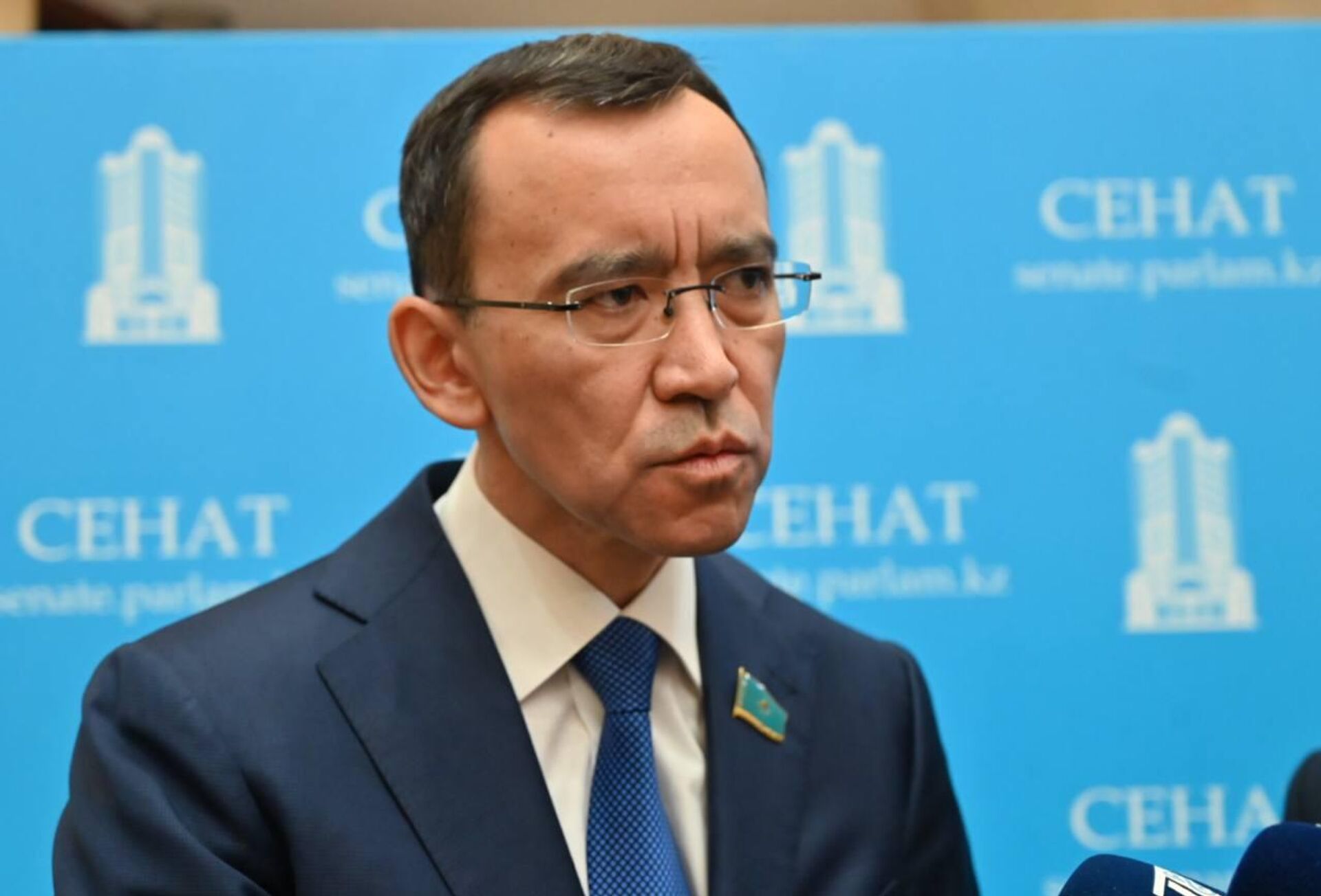 Председатель сената парламента Казахстана Маулен Ашимбаев - Sputnik Казахстан, 1920, 16.04.2026