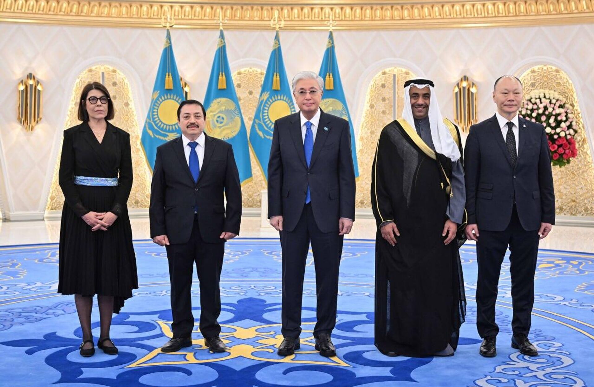 Касым-Жомарт Токаев принял верительные грамоты у послов Монако, Монголии, Эль-Сальвадора и Кувейта - Sputnik Казахстан, 1920, 16.04.2026