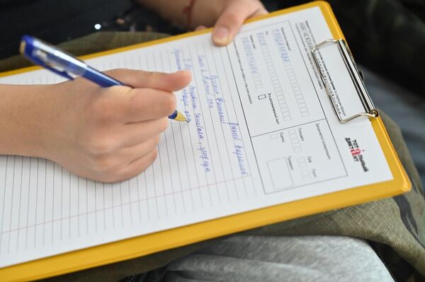 Тотальный диктант прошел в пресс-центре Sputnik-Казахстан - Sputnik Казахстан