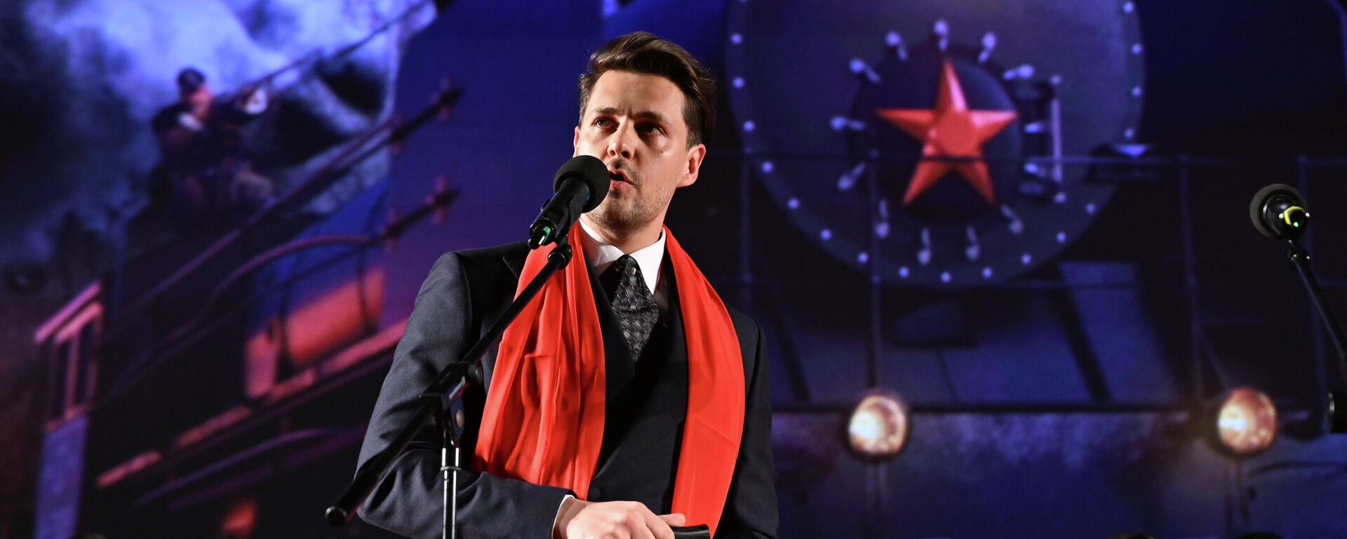 Актер Милош Бикович на премьере фильма Красный шелк в Москве - Sputnik Казахстан, 1920, 20.04.2026