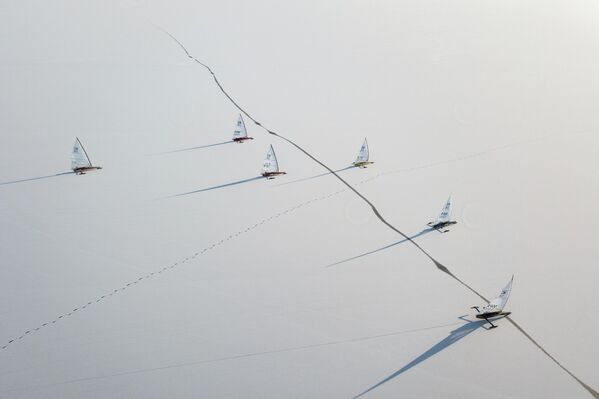 Соревнования по парусному спорту "Большой кубок Сибири" в акватории Новосибирского водохранилища. - Sputnik Казахстан