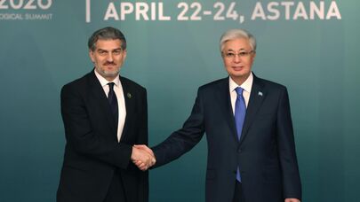 Касым-Жомарт Токаев и Михаил Кавелашвили