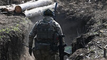 Военнослужащий на Запорожском направлении СВО