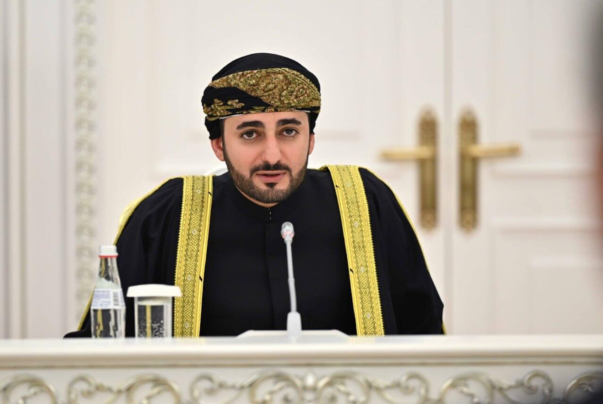 Касым-Жомарт Токаев и Зиязин бен Хайсам Аль Саид - Sputnik Казахстан, 1920, 23.04.2026