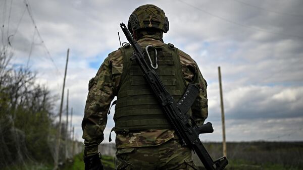 Боевая работа отряда БПЛА Контора на Купянском участке фронта - Sputnik Казахстан