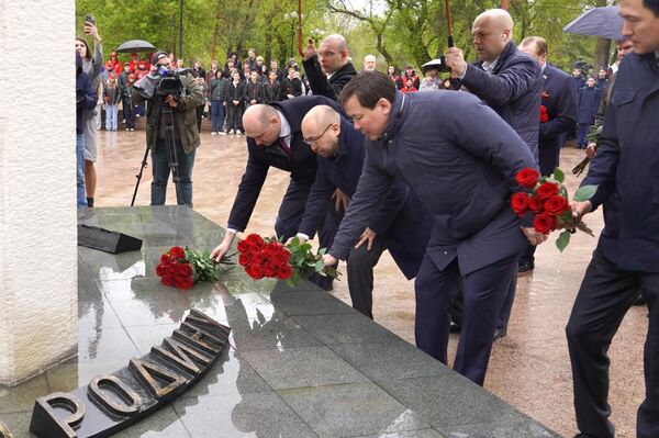 Посол Казахстана в России Даурен Абаев, а также делегации из Актюбинской и Западно-Казахстанской областей посетили Оренбург - Sputnik Казахстан