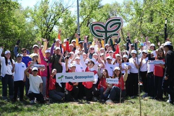 В Алматинской области прошла акция Таза Қазақстан - Sputnik Казахстан