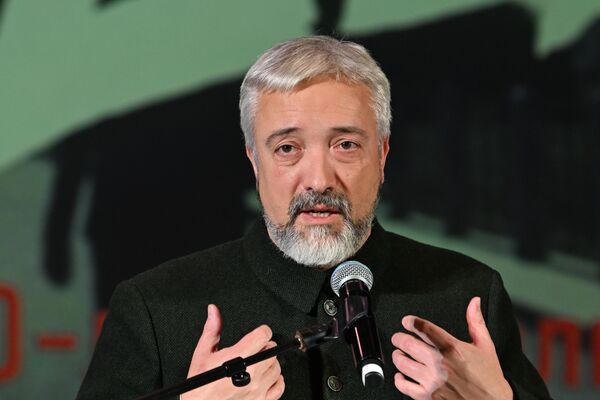 Евгений Примаков выступает на премьере документального фильма Цитадель  - Sputnik Казахстан