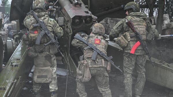 Боевая работа группировки войск Центр - Sputnik Казахстан