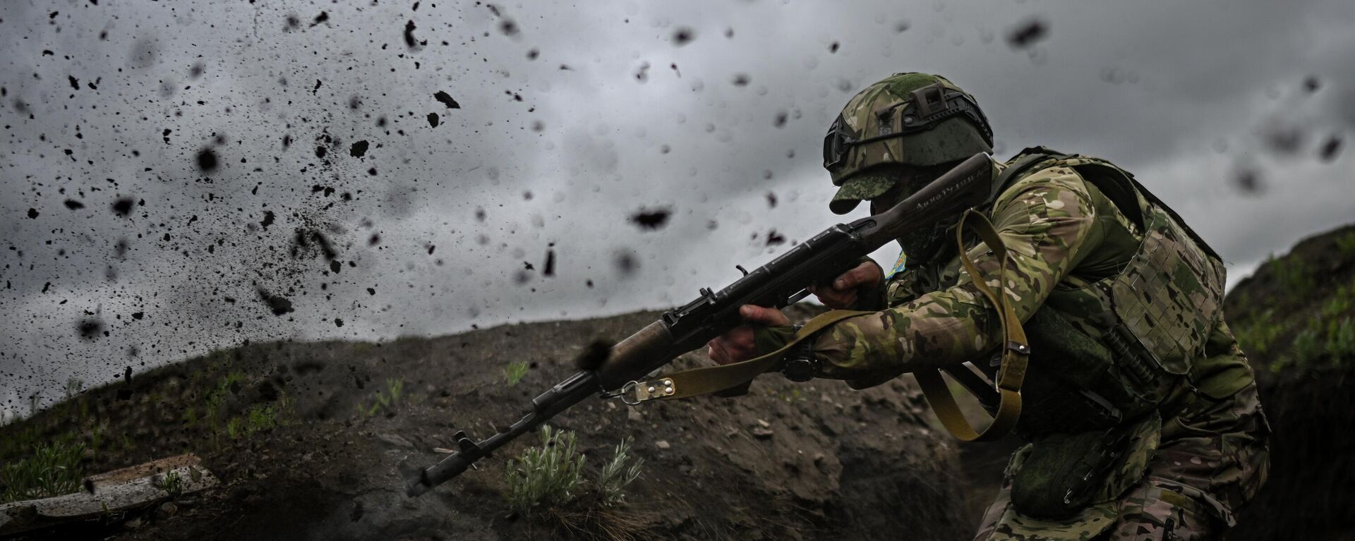 Военнослужащие 6-й мотострелковой бригады Южной группировки войск - Sputnik Казахстан, 1920, 02.07.2026