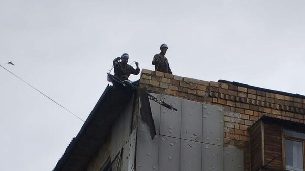 Қарағанды облысында дүлей дауыл бірнеше үйдің шатырын ұшырып кетті - Sputnik Қазақстан