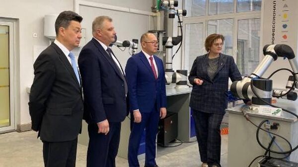 Рабочая поездка Генконсула Казахстана в Казани Ерлана Искакова в Оренбургскую область  - Sputnik Казахстан