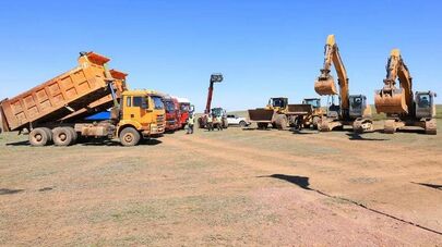 В Карагандинской области начали строить крупнейшую ветряную электростанцию