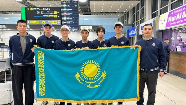 Казахстанские школьники отправились на Балканскую математическую олимпиаду - Sputnik Казахстан