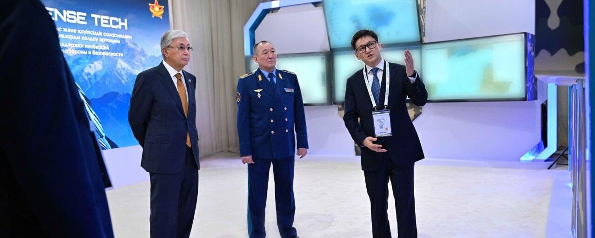 Касым-Жомарту Токаеву представили Центр поддержки инновации в области обороны и безопасности Defense Tech - Sputnik Казахстан, 1920, 04.05.2026