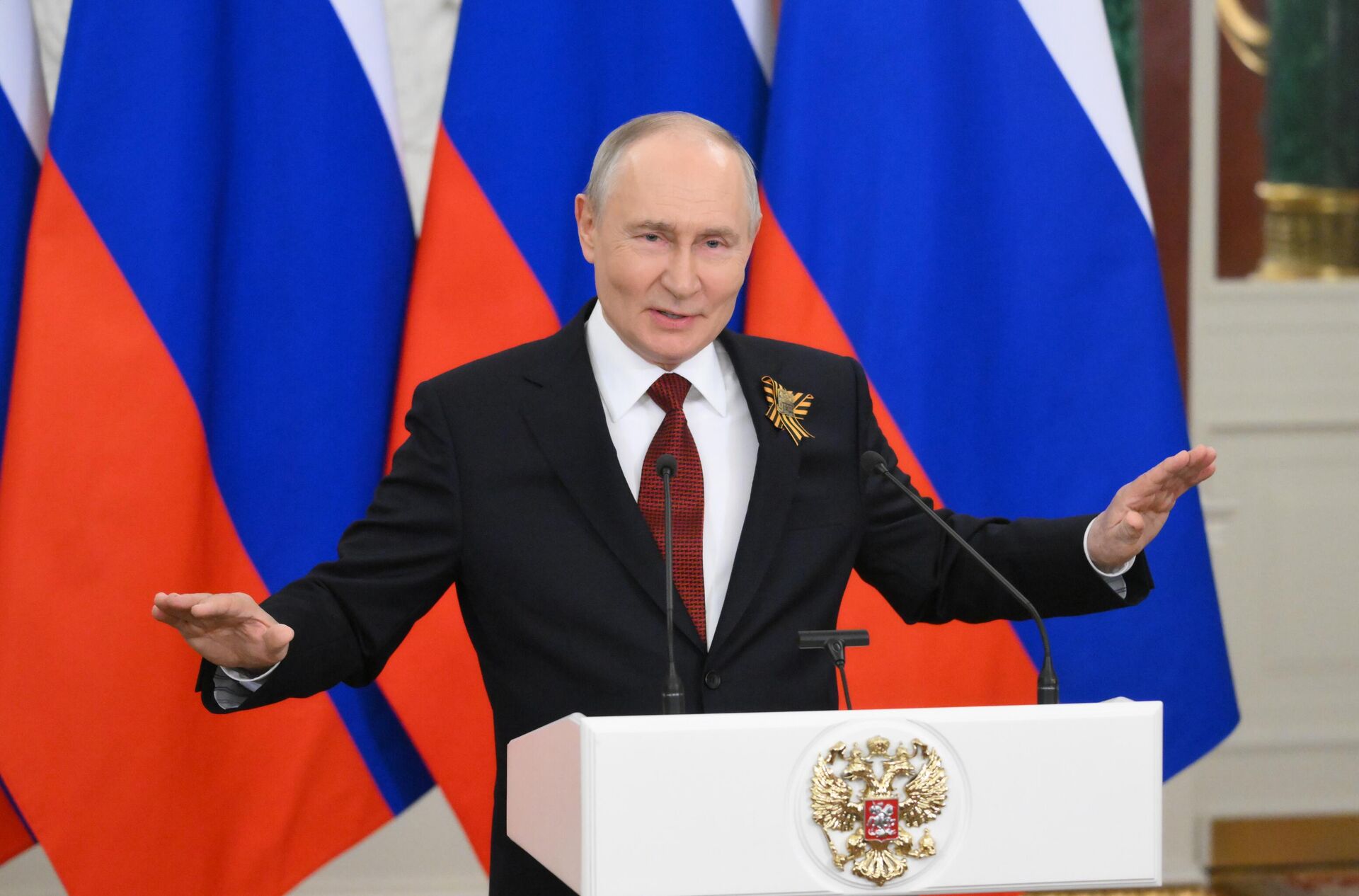 Президент РФ Владимир Путин  - Sputnik Казахстан, 1920, 10.05.2026