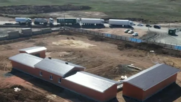 Ақтөбе облысында Әлімбет шекара өткізу бекеті жаңғыртылып жатыр - Sputnik Қазақстан