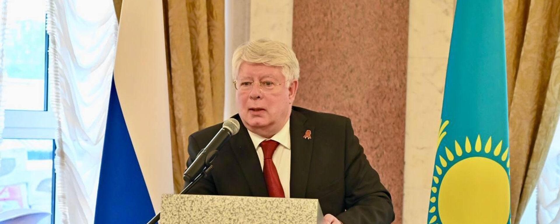 Посол России в Казахстане Алексей Бородавкин Посол России в Казахстане Алексей Бородавкин - Sputnik Казахстан, 1920, 26.05.2026