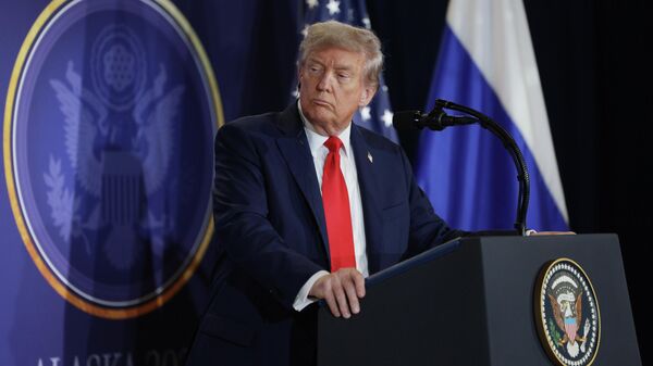 Президент США Дональд Трамп  - Sputnik Казахстан
