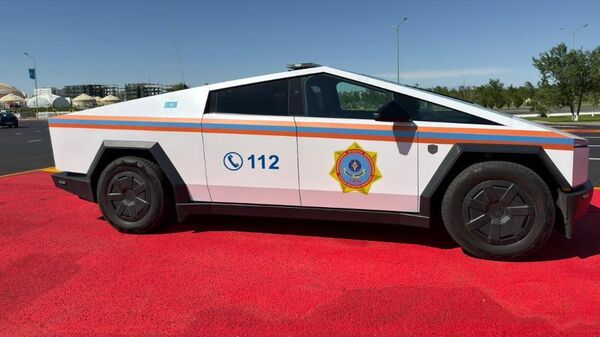 МЧС задействует Tesla Cybertruck на саммите ОТГ в Туркестане - Sputnik Казахстан