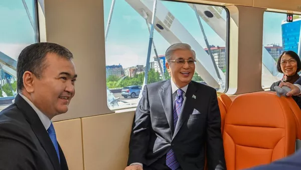 Тоқаев Astana LRT жұмысын іске қосты - Sputnik Қазақстан