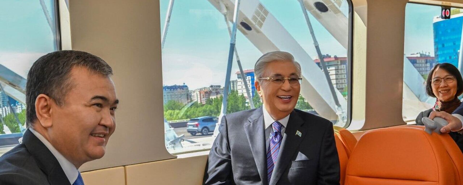 Тоқаев Astana LRT жұмысын іске қосты - Sputnik Қазақстан, 1920, 16.05.2026