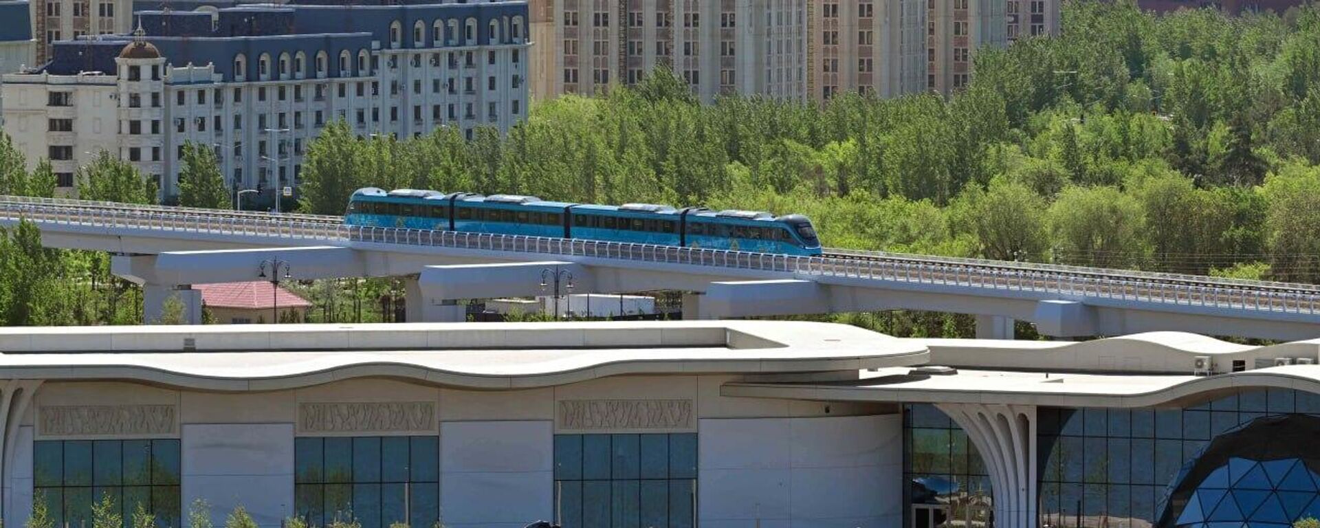 Касым-Жомарт Токаев запустил работу Astana LRT  - Sputnik Қазақстан, 1920, 02.07.2026