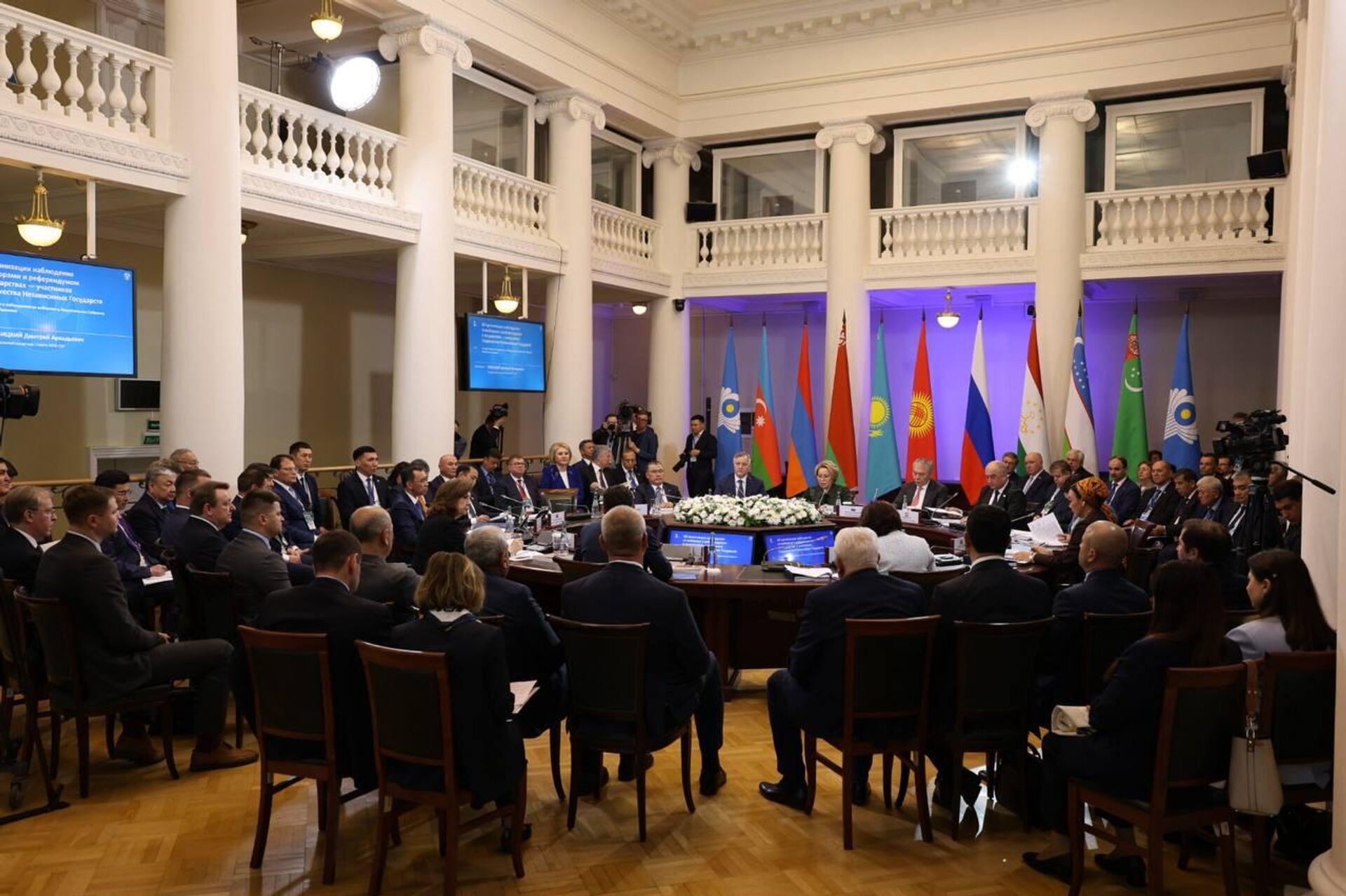 Заседание Совета Межпарламентской Ассамблеи СНГ в Санкт-Петербурге - Sputnik Казахстан, 1920, 22.05.2026