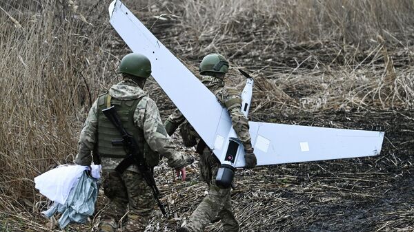 Боевая работа расчета БПЛА ZALA в зоне СВО, архивное фото - Sputnik Казахстан