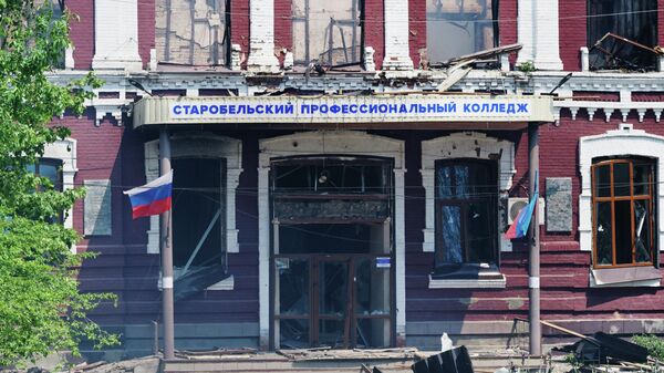Последствия беспилотной атаки ВСУ в Старобельске (ЛНР) - Sputnik Қазақстан