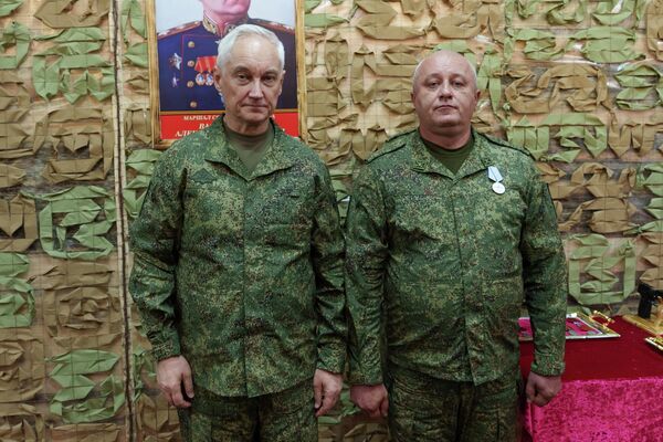 Министр обороны РФ Андрей Белоусов проинспектировал группировку войск Восток Министр обороны РФ Андрей Белоусов проинспектировал группировку войск Восток - Sputnik Казахстан