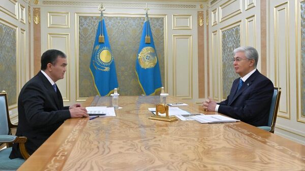 Касым-Жомарт Токаев принял акима Астаны Жениса Касымбека - Sputnik Қазақстан