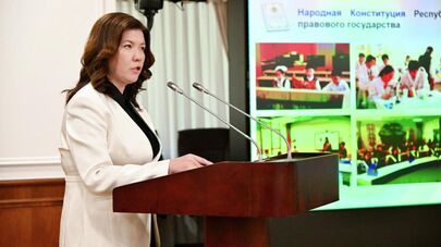 Министр просвещения Жулдыз Сулейменова
