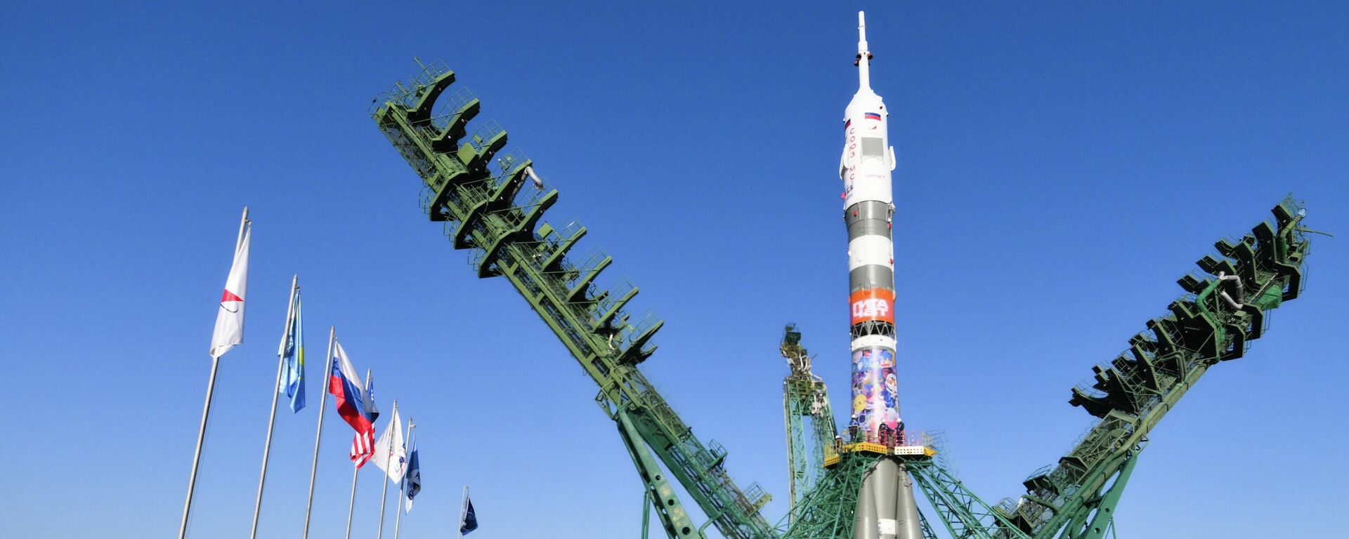 Союз-2.1а на стартовом комплексе космодрома Байконур, архивное фото - Sputnik Казахстан, 1920, 27.05.2026