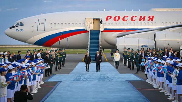 Қасым-Жомарт Тоқаев пен Владимир Путин   - Sputnik Қазақстан