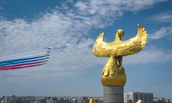 Все торжественные мероприятия были подобраны и организованы так, чтобы отразить исключительную важность и высокий статус визита. - Sputnik Казахстан