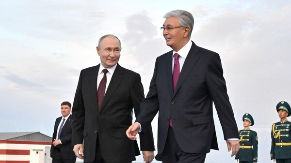 Путин и Токаев приняли совместное заявление о семи основах дружбы народов