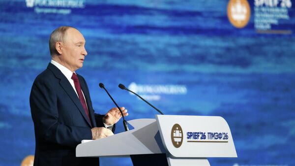 ПМЭФ-2026. Пленарное заседание - Sputnik Казахстан