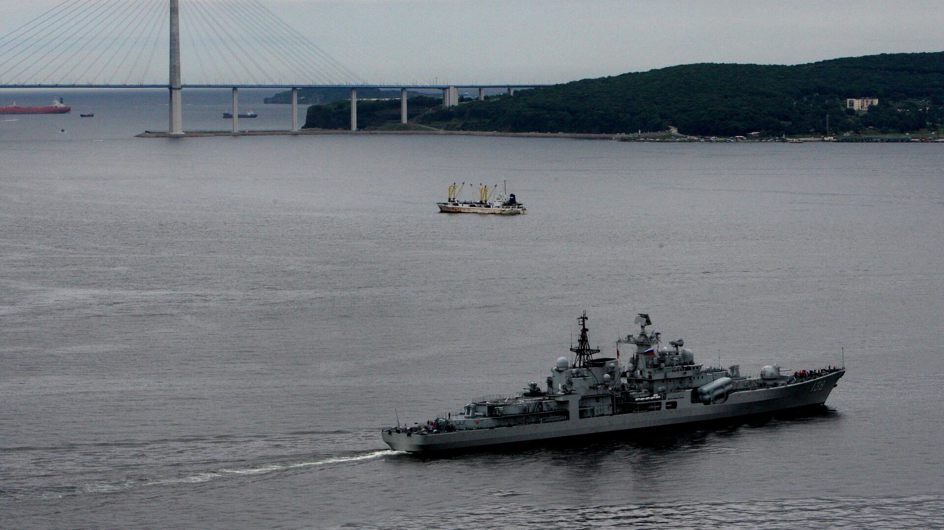 Начало активной фазы российско-китайских военно-морских учений Морское взаимодействие - 2015 Начало активной фазы российско-китайских военно-морских учений Морское взаимодействие - 2015 - Sputnik Казахстан, 1920, 07.06.2026