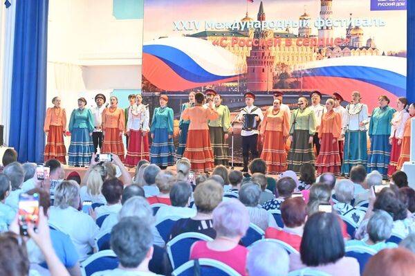 Фестиваль С Россией в сердце прошел в Астане Фестиваль С Россией в сердце прошел в Астане - Sputnik Қазақстан