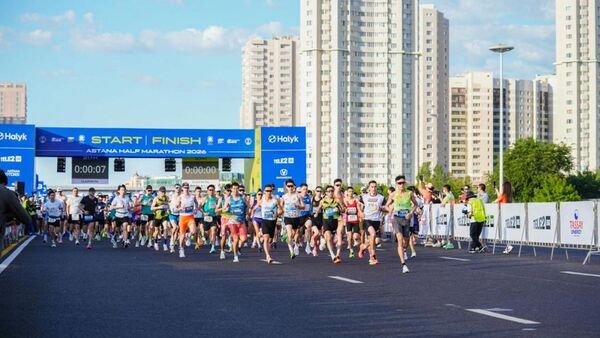 Astana Half Marathon 2026 шетелдік қатысушылар саны бойынша рекорд орнатты Astana Half Marathon 2026 шетелдік қатысушылар саны бойынша рекорд орнатты - Sputnik Қазақстан