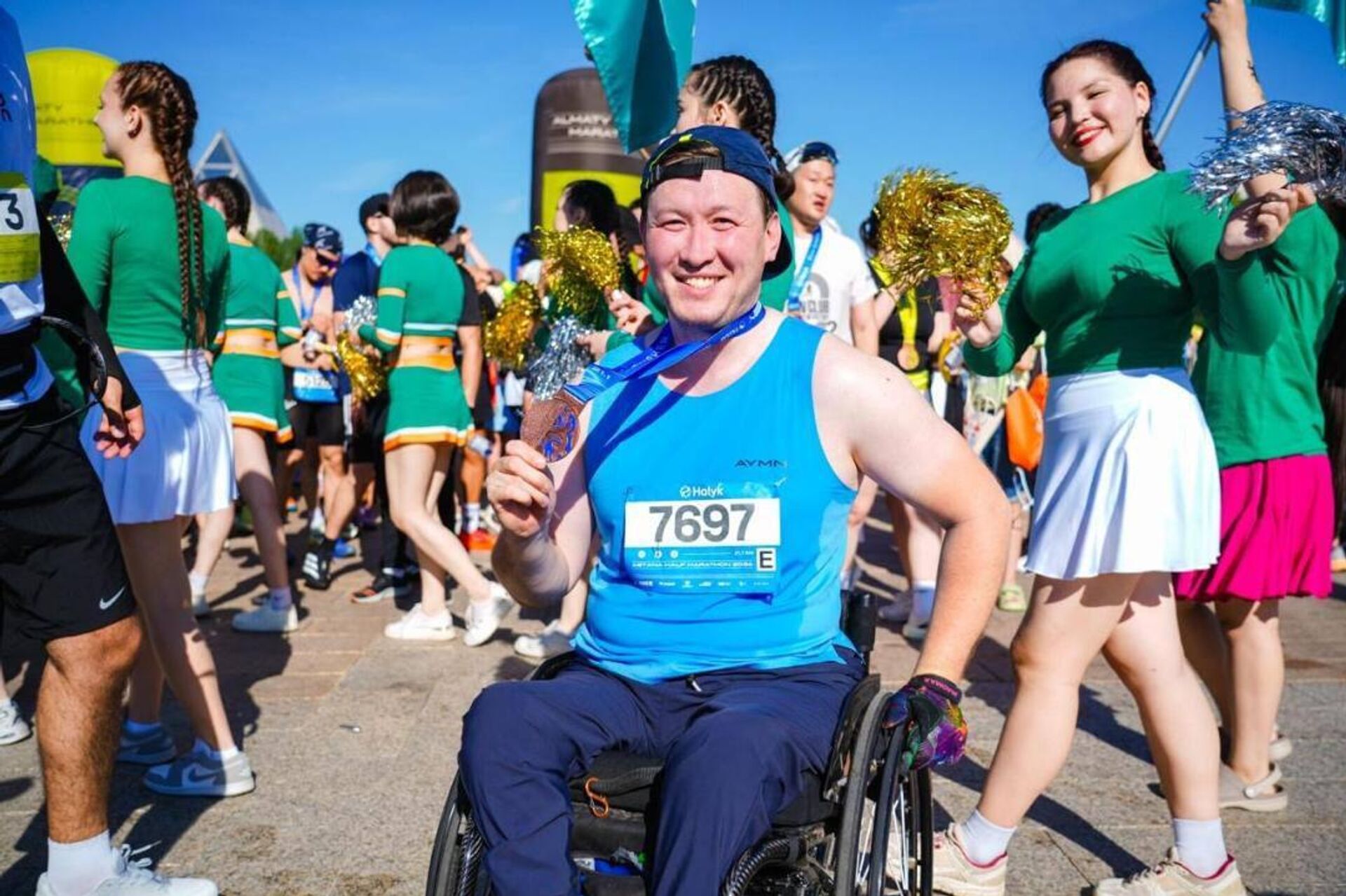 Astana Half Marathon 2026 установил рекорд по числу иностранных участников Astana Half Marathon 2026 установил рекорд по числу иностранных участников - Sputnik Казахстан, 1920, 07.06.2026