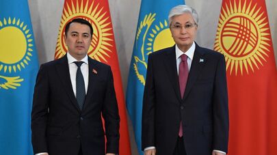 Президент Казахстана Касым-Жомарт Токаев принял председателя Жогорку Кенеша Кыргызской Республики Марлена Маматалиева