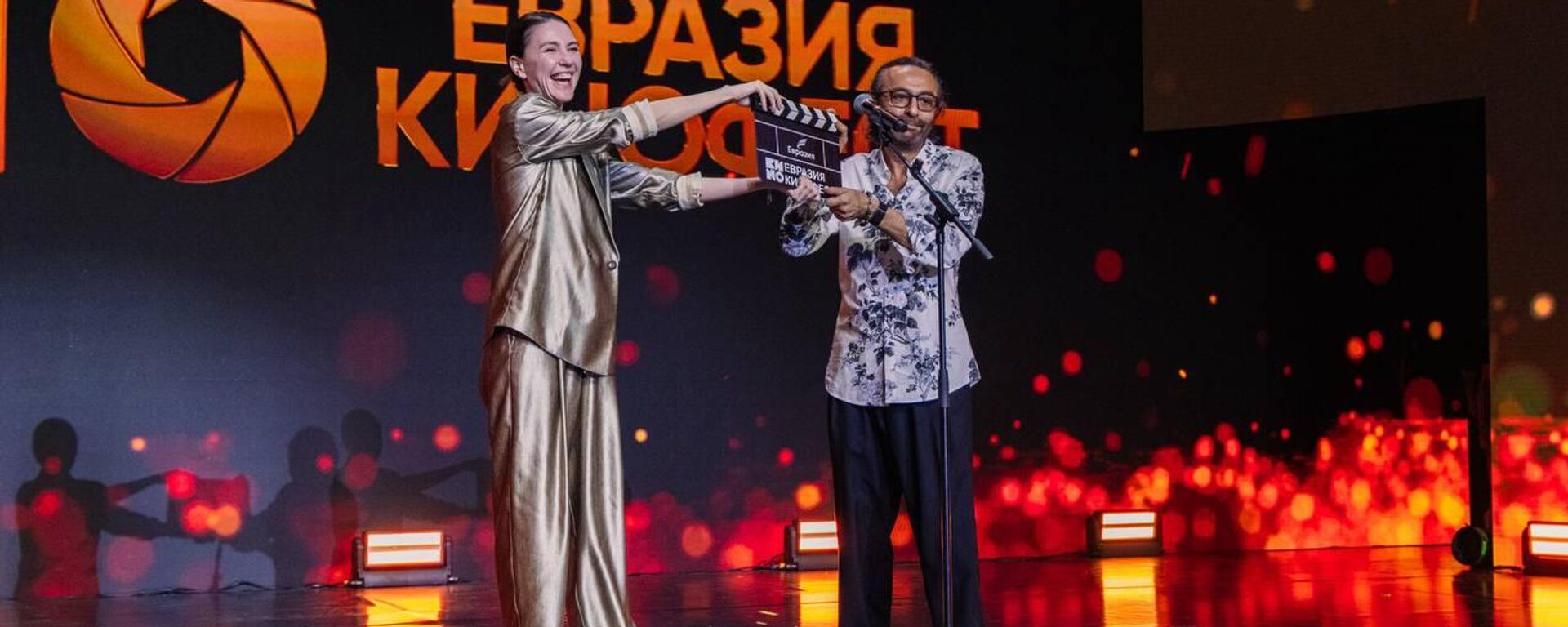 Открытие фестиваля Евразия-Кинофест - Sputnik Казахстан, 1920, 14.06.2026