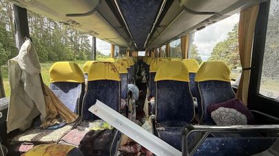 Дрон ВСУ ударил по автобусу с детьми из Беларуси в Брянской области 